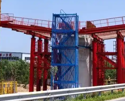 冠航速差自控器用于淠河特大橋高處作業(yè)