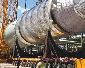 化工廠蒸餾塔運輸安全冠航手拉葫蘆關(guān)鍵保障